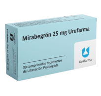 Mirabegron 25 Mg 30 Comprimidos