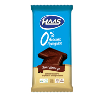 Tableta De Chocolate Semi Amargo Haas 0% Azúcar 150 G