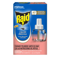 Líquido Eléctrico Floral Para 45 Noches Raid 32.9 Ml