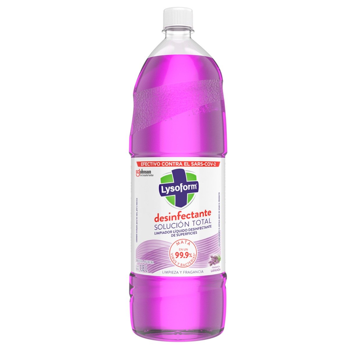 Limpiador Líquido Lysoform Solución Total Lavanda 1.8 L