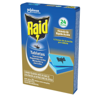INSECTICIDA EN TABLETAS RAID X24