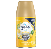 Repuesto Aromatizante De Ambientes Automático Glade Limón Refrescante 175 G