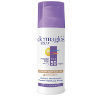 Protector Solar Dermaglós Facial Tono Medio Fps50 50 G