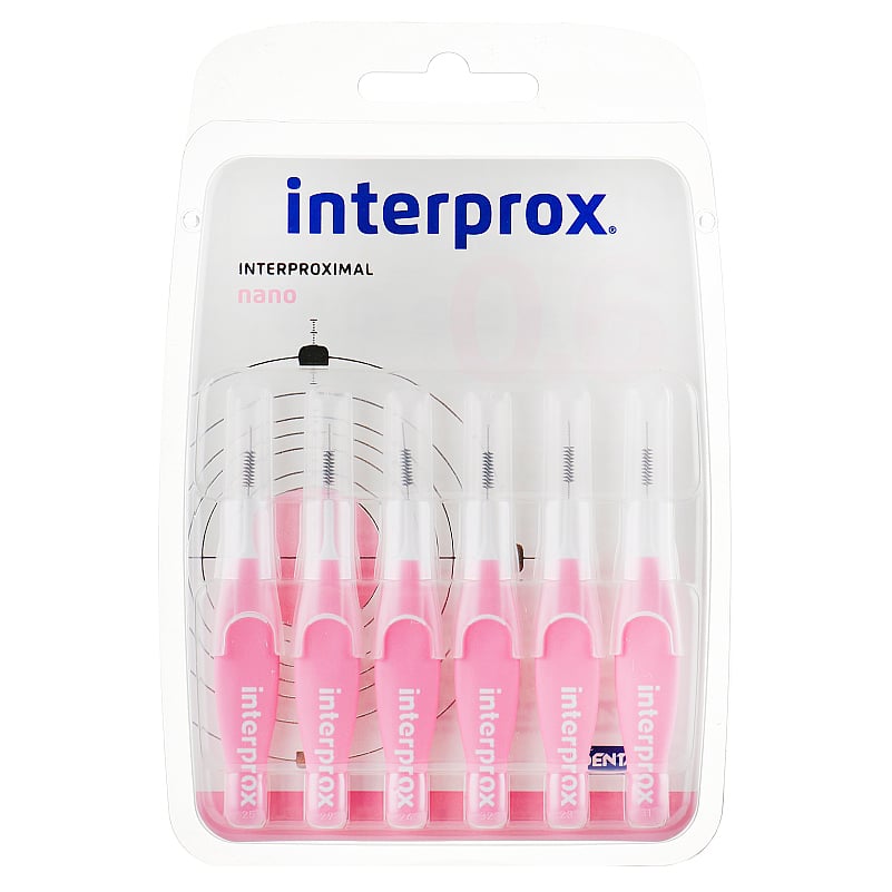 Cepillos Interprox Nano 6 unidades