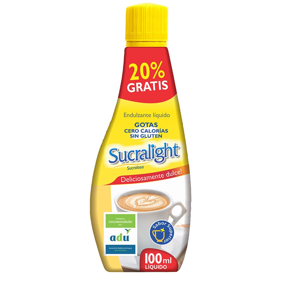 Endulzante Líquido Sucralight 100 Ml