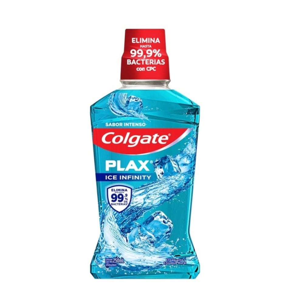 ENJUAGUE BUCAL COLGATE PLAX ICE INFINITY 250ML