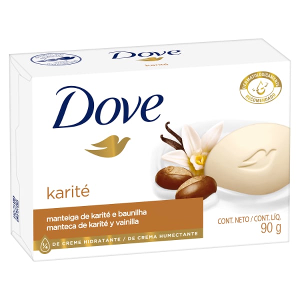 BARRA DOVE KARITE Y VAINILLA 90 GRS.