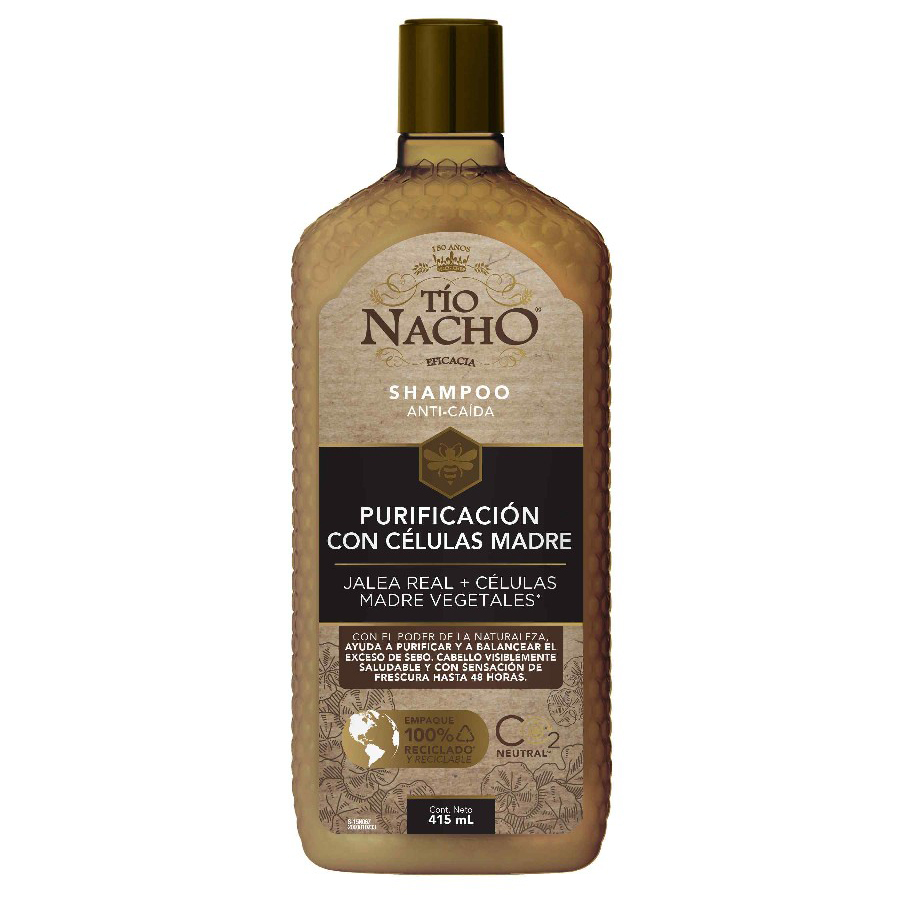 Shampoo Tío Nacho Células Madres 415 Ml