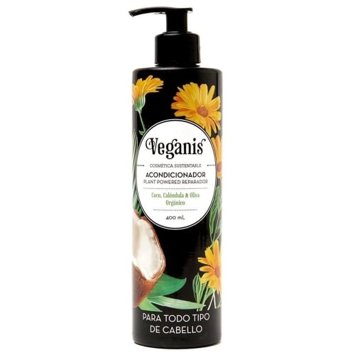 Acondicionador Veganis Planta Powered Reconstrucción Coco 400 Ml