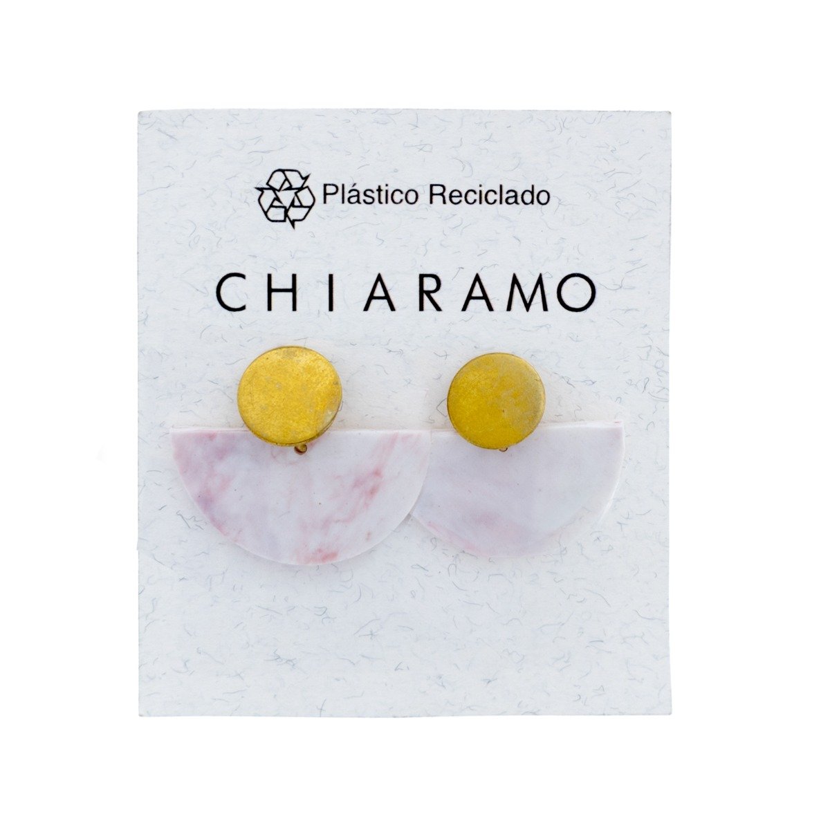 Aros Chiaramo Maira Blanco Y Rosa