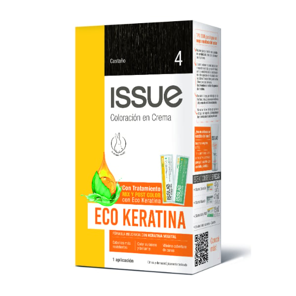 TINTA ISSUE KERATINA KIT N.4