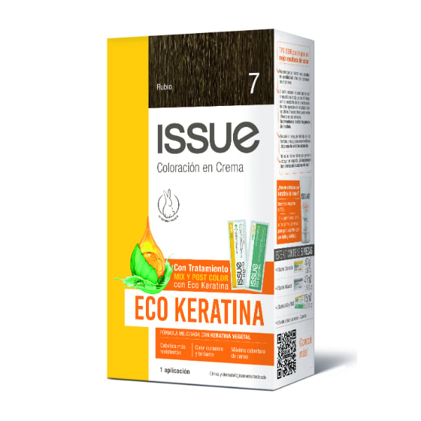 TINTA ISSUE KERATINA KIT N.7