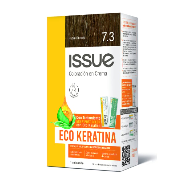 TINTA ISSUE KERATINA KIT N.7.3