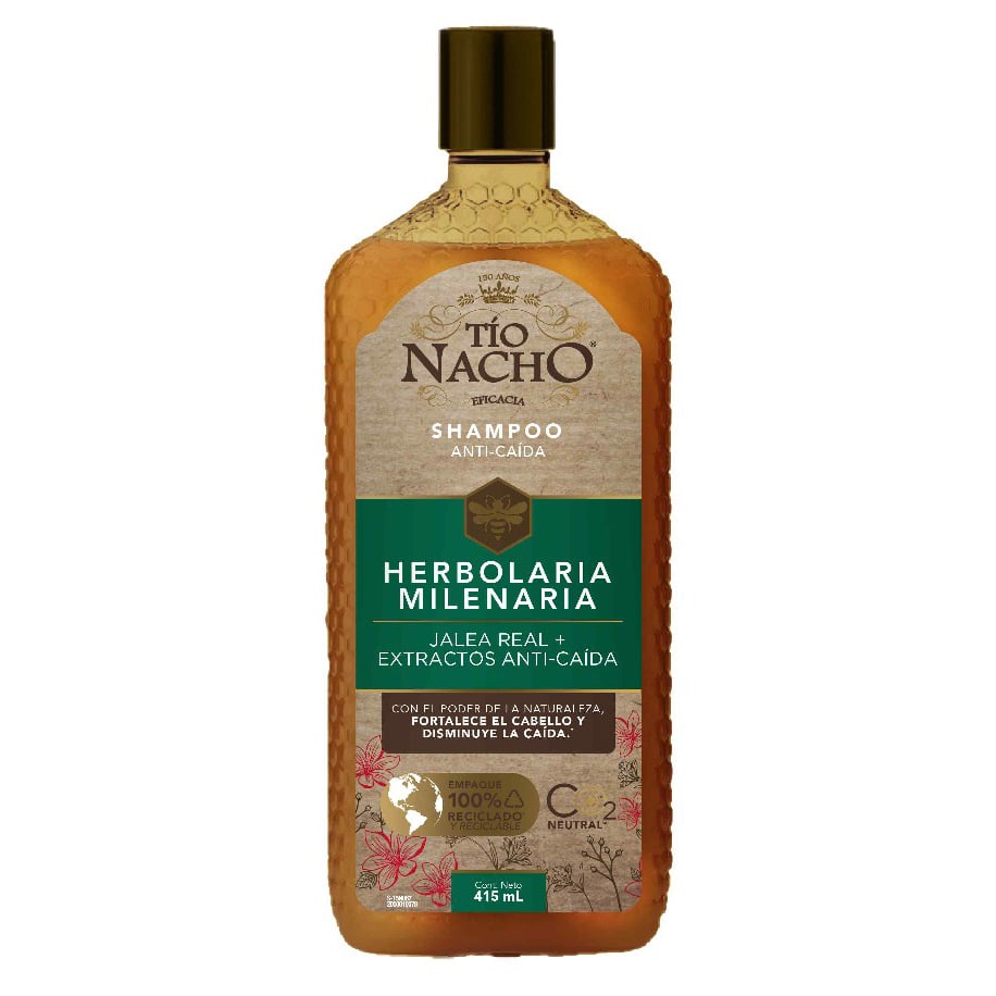 Shampoo Anticaída Tío Nacho 415 Ml