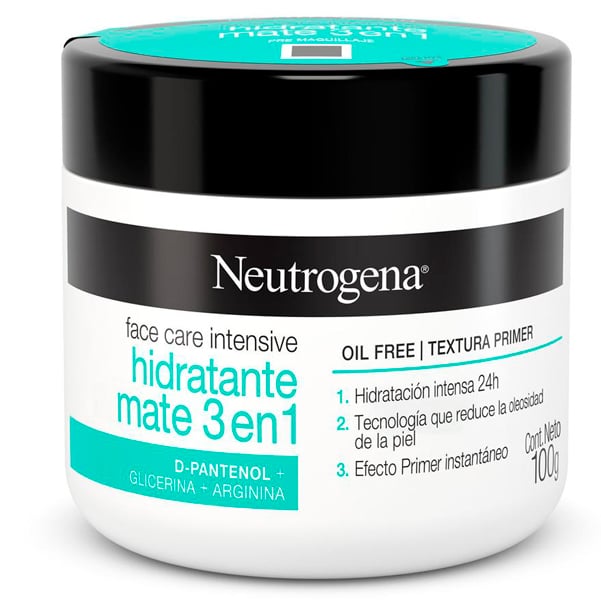 Crema Neutrógena Matte 3en1 100 G