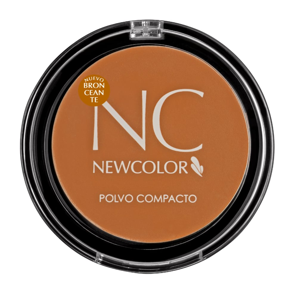 Polvo Compacto Bronceante Newcolor Dorado