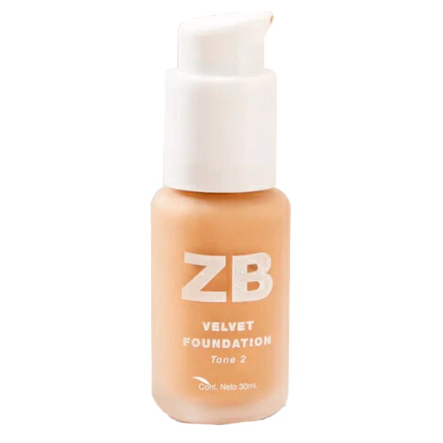 Base Zaira Beauty Velvet Aterciopelada Claro 30 Ml