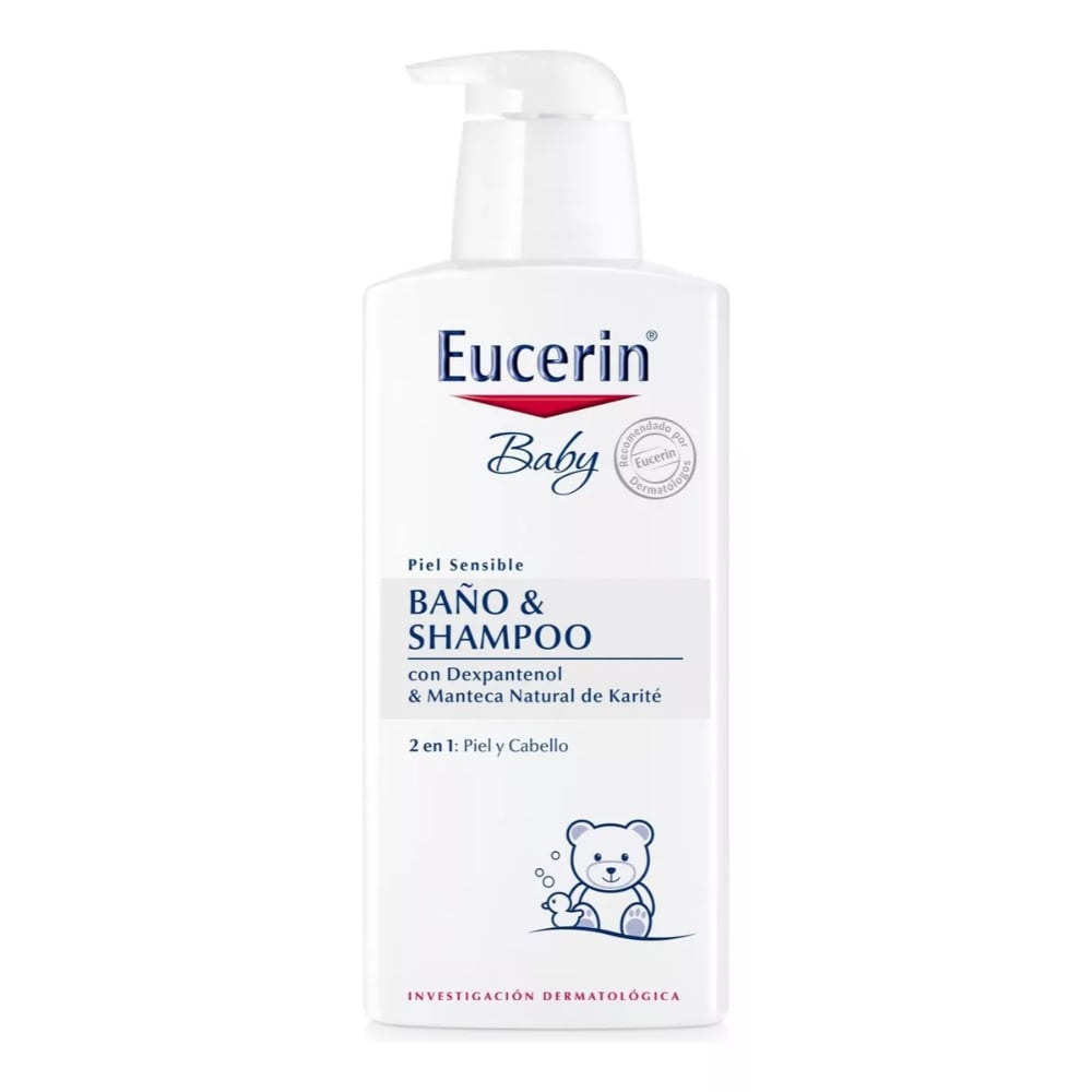 Baño Y Shampoo Eucerin Baby Ph5 Piel Sensible 400 Ml