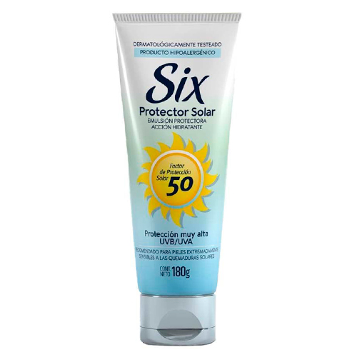 Protector Solar Six Fps50 180 Ml