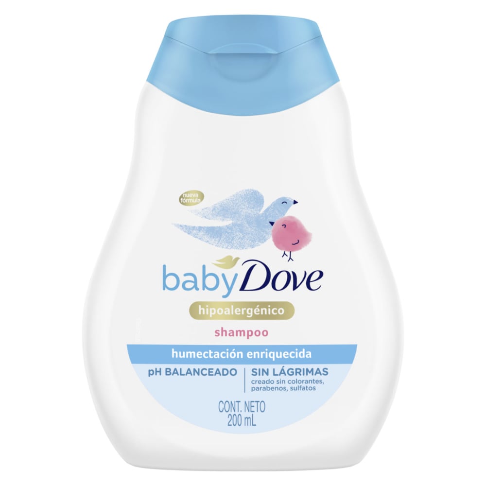 SHAMPOO DOVE BABY HUMECTACION ENRIQUECIDA 200 ML