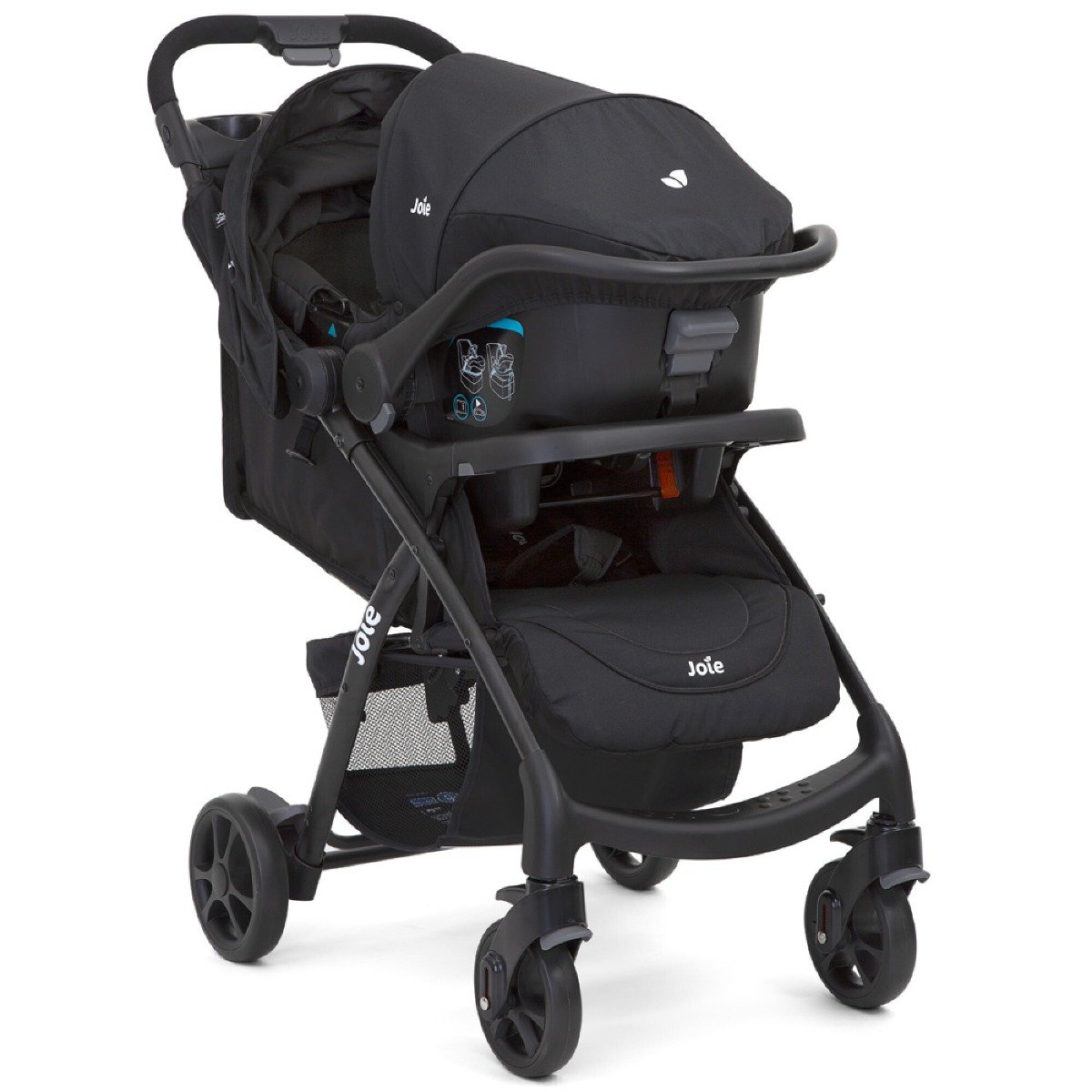 Coche Travel System Joie Muze Dark Pewter