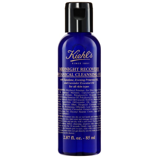 Limpiador Facial Y Desmaquillante Kiehl's En Aceite Midnight Recovery 85 Ml