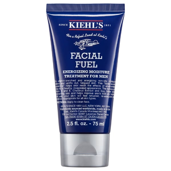 Hidratante Facial Para Hombre Kiehl's Facial Fuel Textura En Gel Ligera 75 Ml