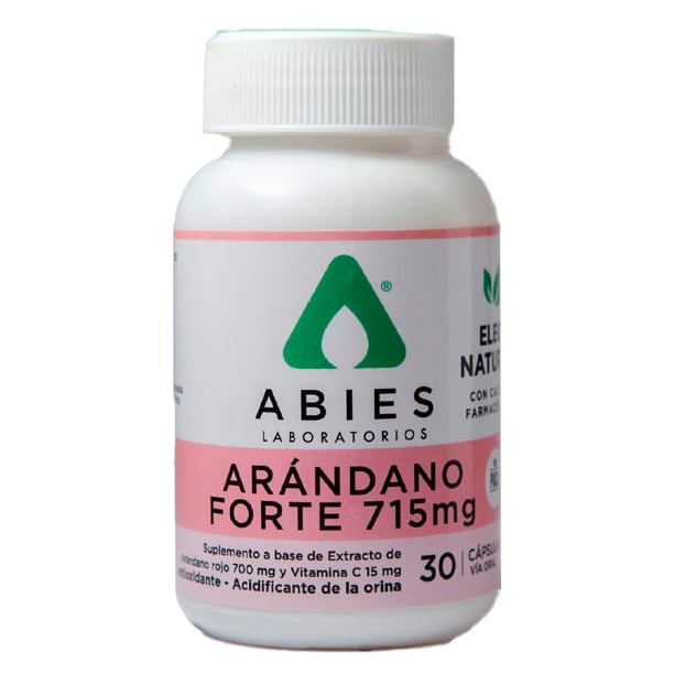 Arándanos Forte Abies 30 Cápsulas 715 Mg