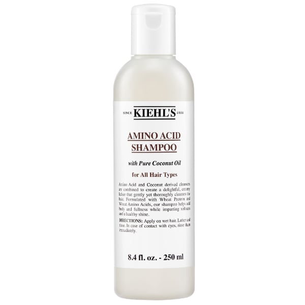 Shampoo Brillo E Hidratación Kiehl's Amino Acid Con Aceite De Coco 250 Ml