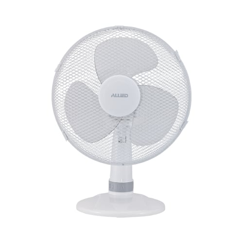 Ventilador De Mesa Allied 40w Blanco