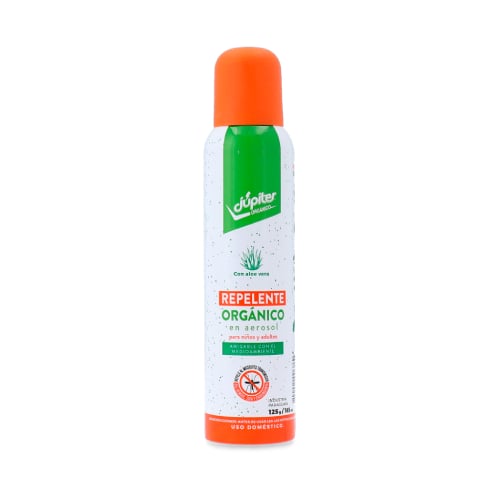 REPELENTE EN AEROSOL JUPITER ORGANICO 165 ML.