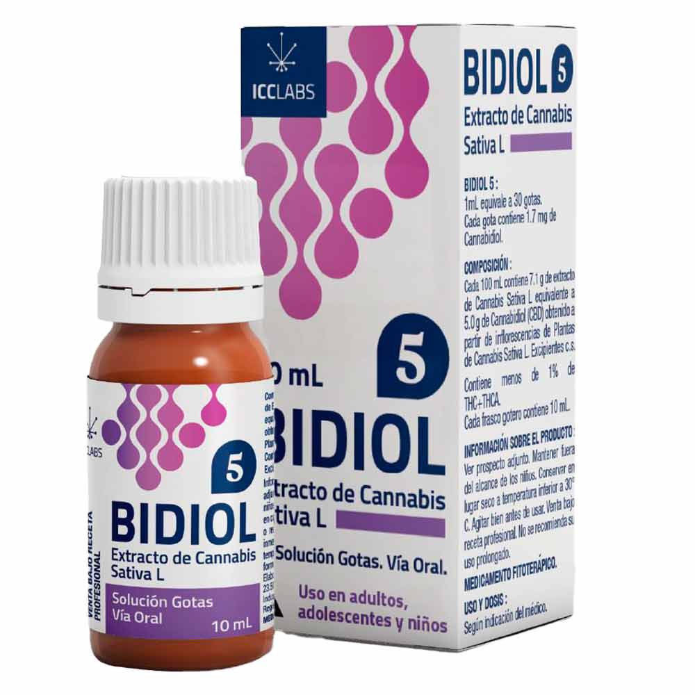 Bidiol 5% Gotas 10 Ml