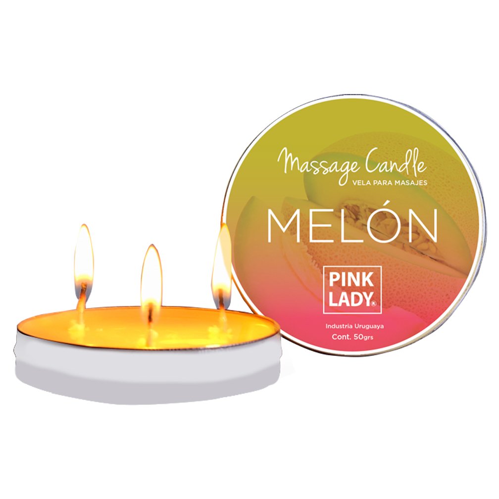 Vela Para Masajes Pink Lady Melón