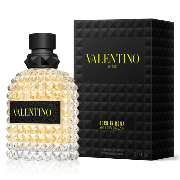 Perfume Valentino Born In Roma Yellow Uomo Man Edt 100 Ml 