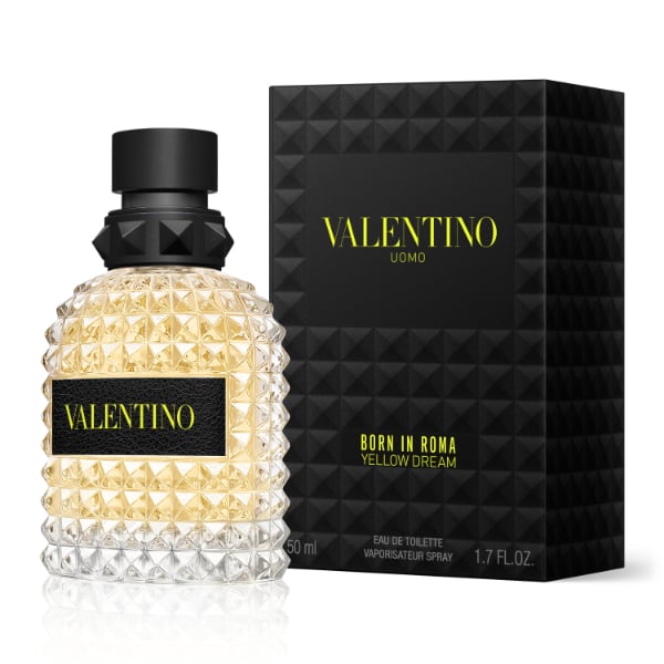 Perfume Valentino Born In Roma Yellow Uomo Man Edt 50 Ml