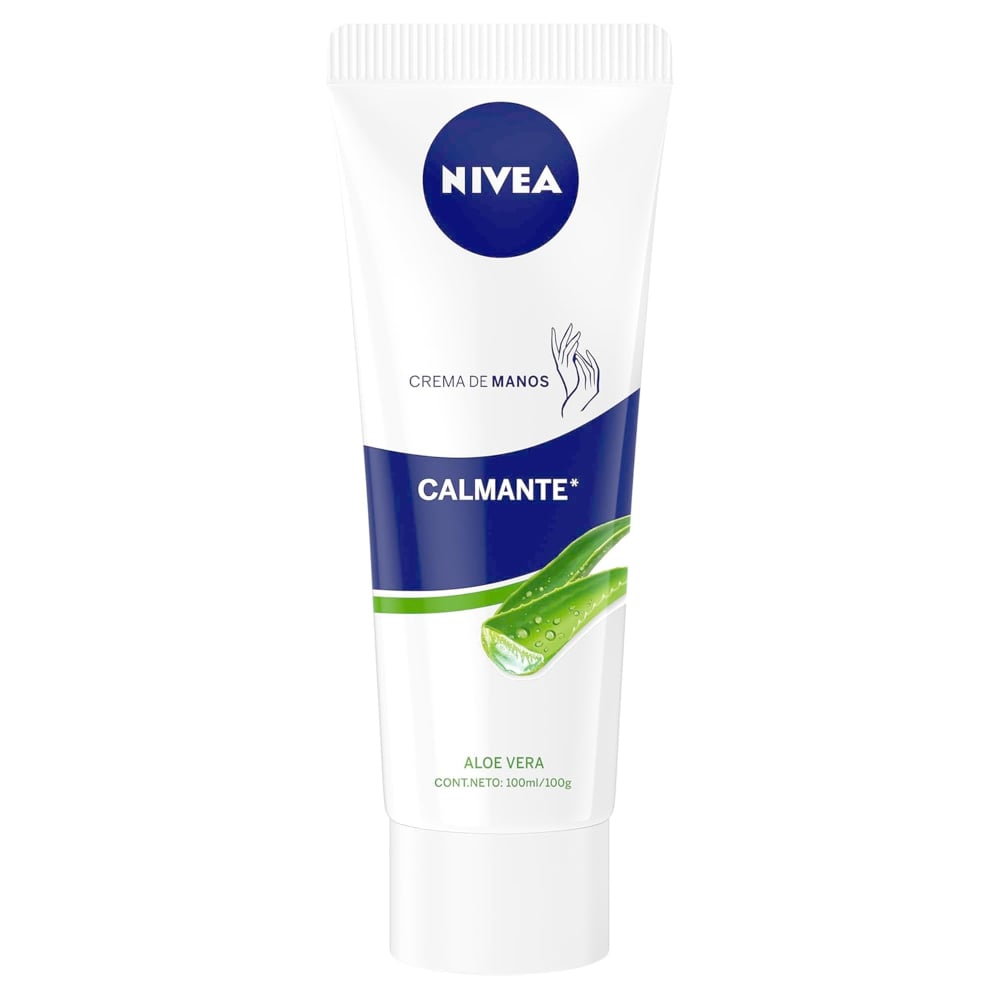 Crema De Manos Nivea Calmante Aloe Vera 100 Ml