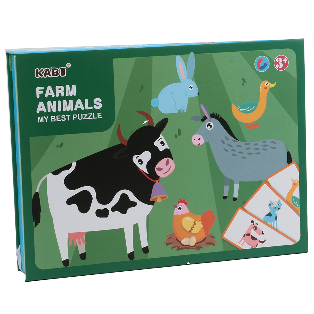 Juego Magnético Akas Animales De Granja