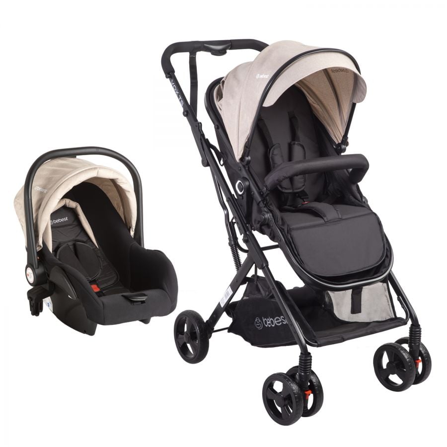 Coche Travel System Bebesit Vox Beige