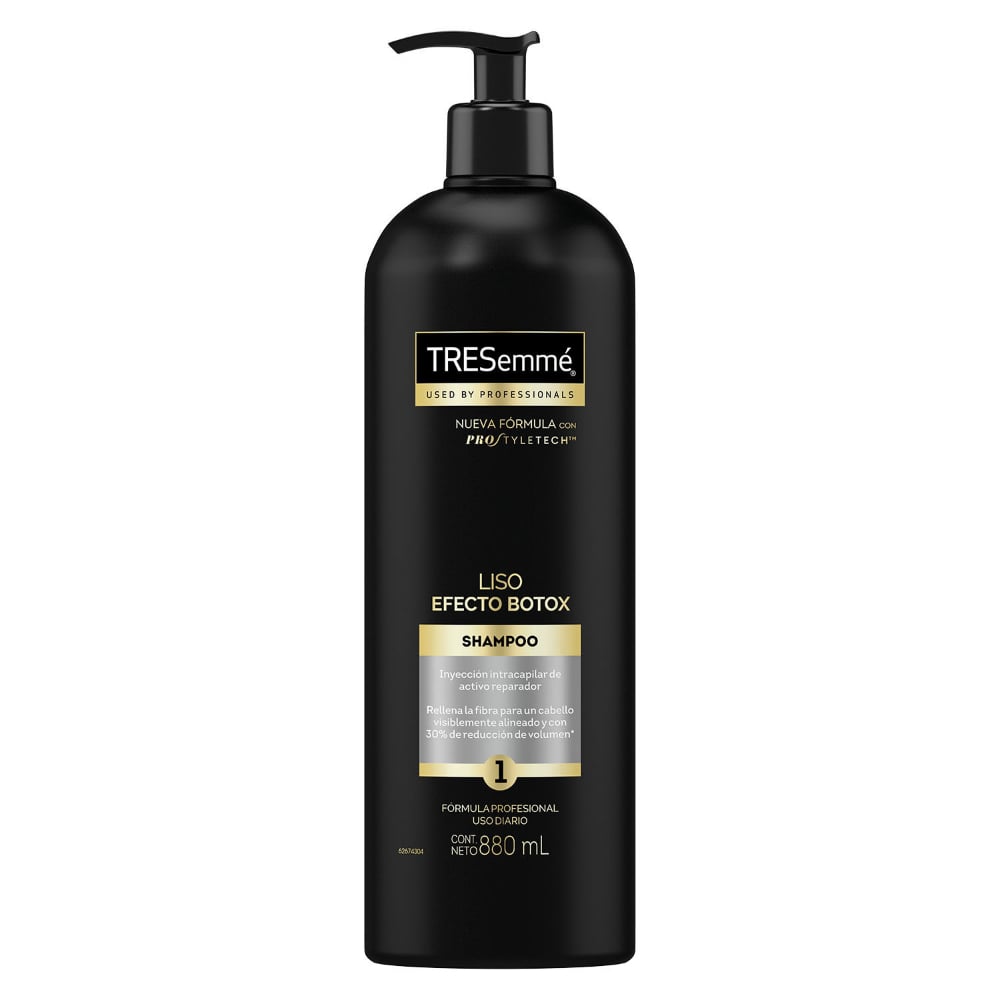 Shampoo Tresemmé Cabello Liso Efecto Botox 880 Ml