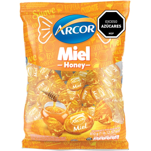 Caramelos Rellenos Miel 150 G