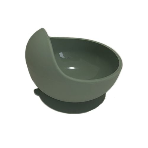 Bowl Storki Silicona Con Ventosa Verde