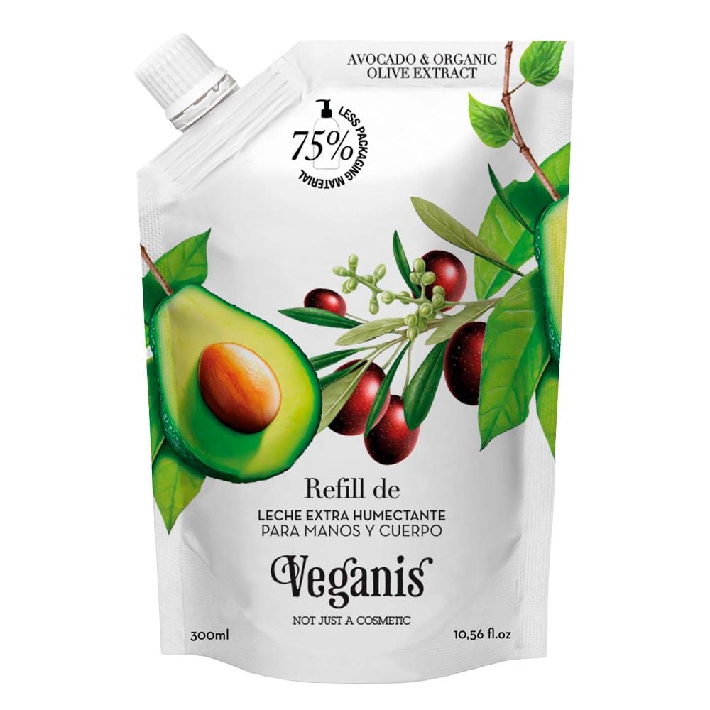 Leche Corporal Veganis Palta Y Oliva 300 Ml