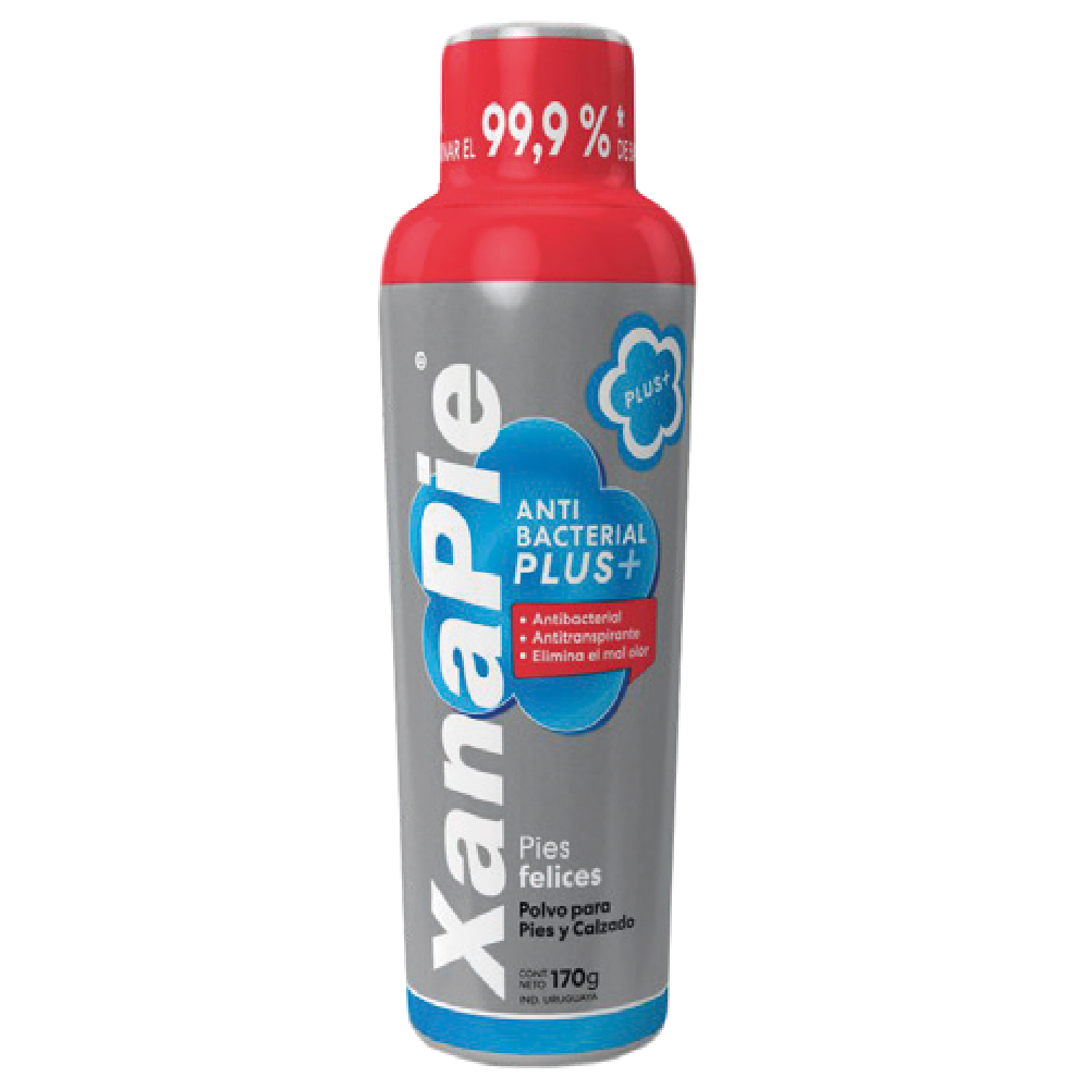 Talco Pédico Xanapie Plus+ Antibacterial 170 G