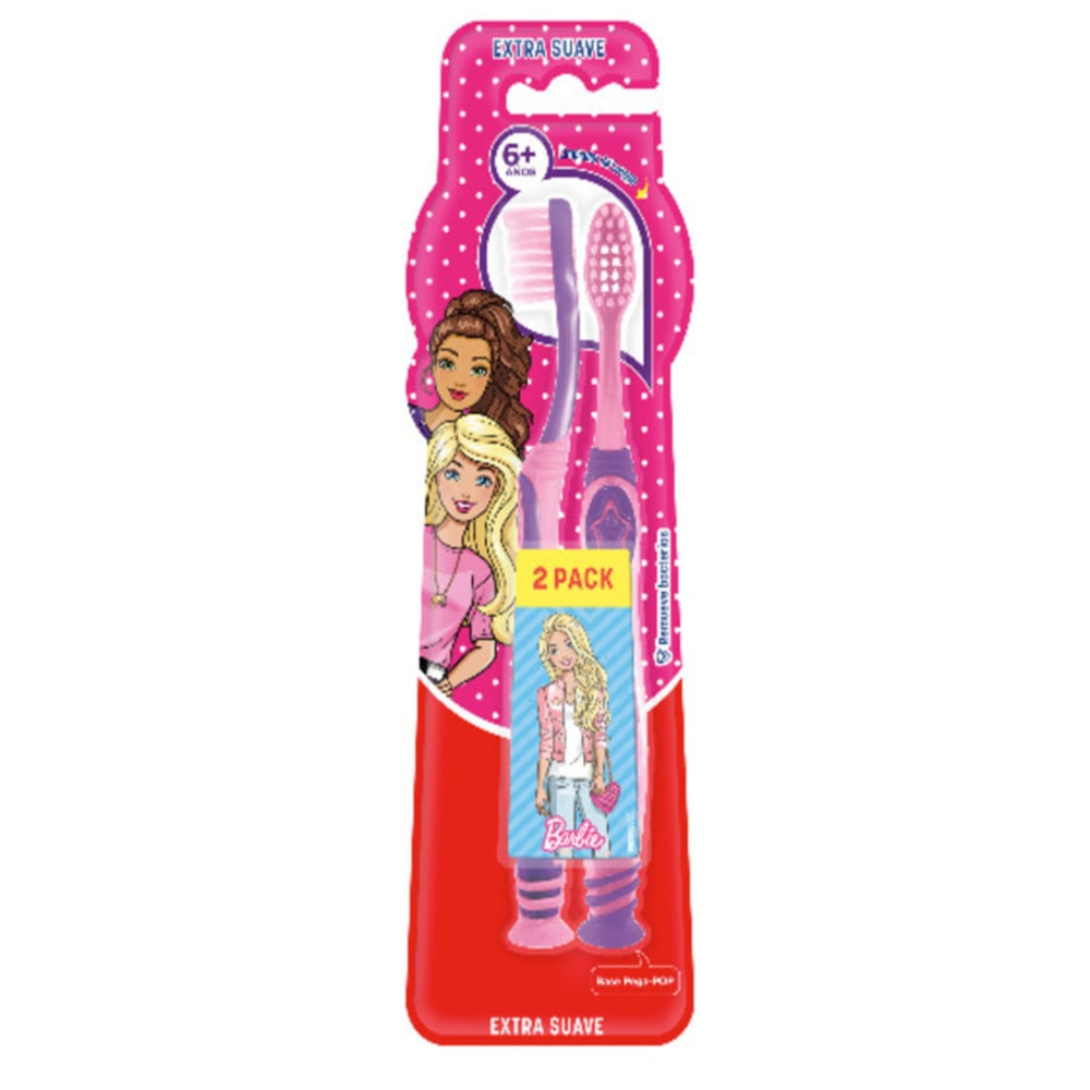 CEPILLO COLGATE BARBIE 6+ 2X1