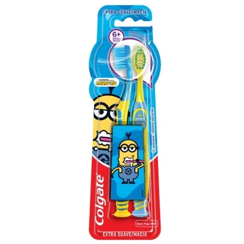 CEPILLO DE DIENTES COLGATE SMILES MINIONS 6+ 2X1