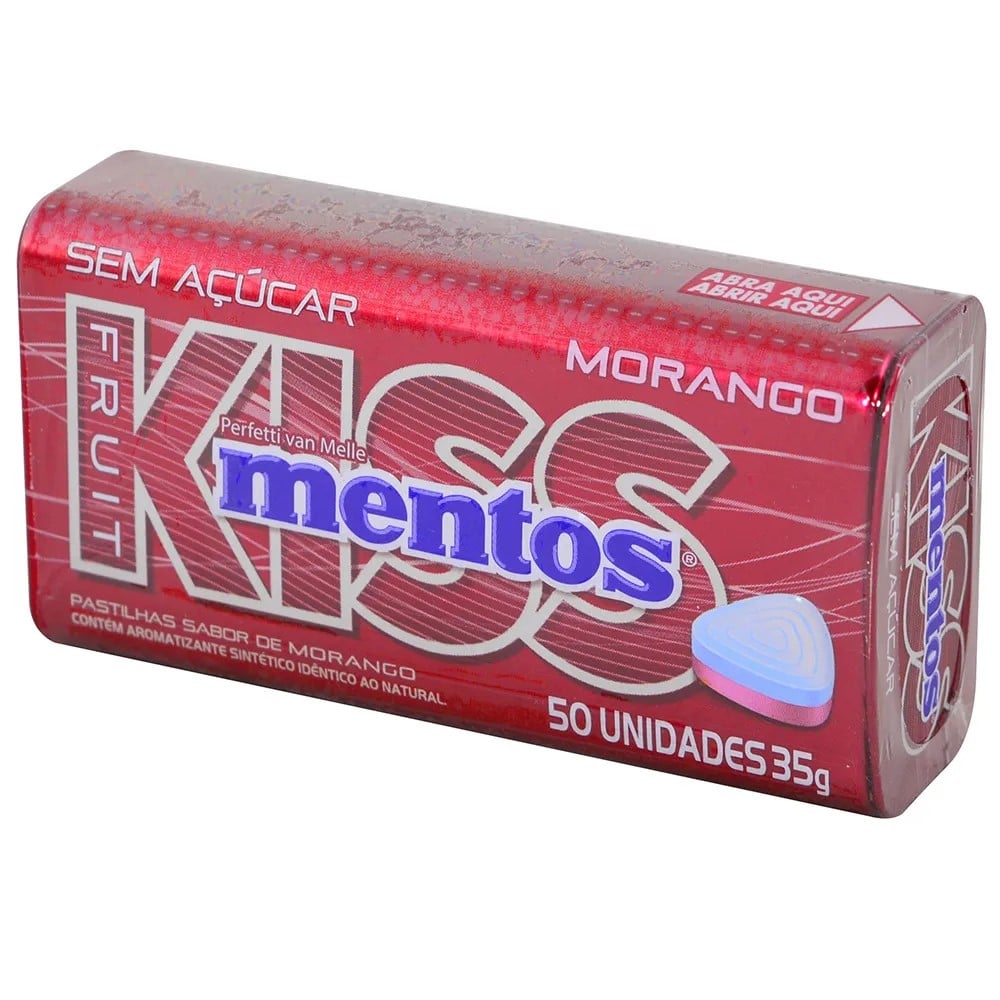 Pastillas Mentos Kiss Fruit