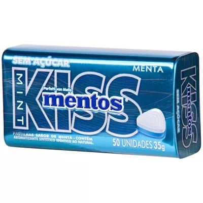 Pastillas Mentos Kiss Mint