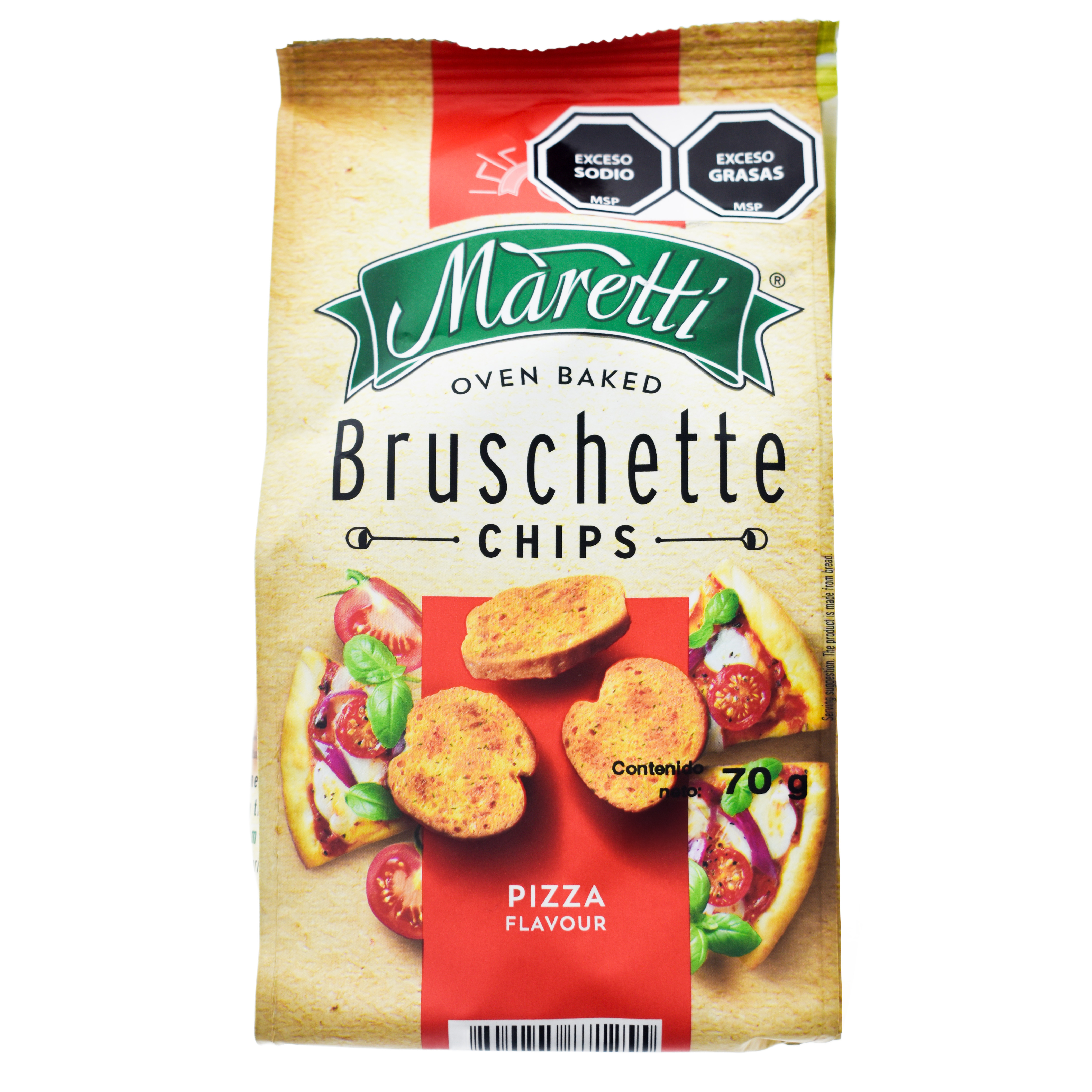 Mini Tostadas Maretti Pizza 70 G