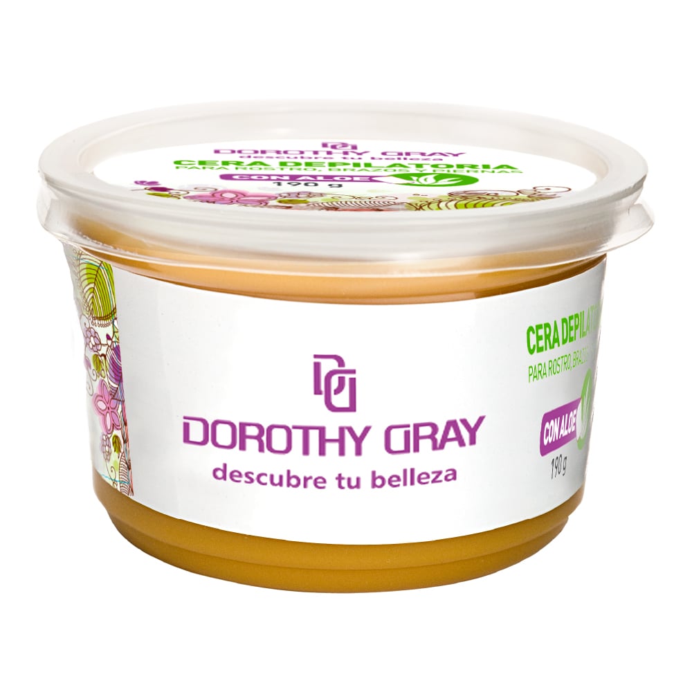 Cera Depilatoria Dorothy Gray Corporal Aloe 190 G