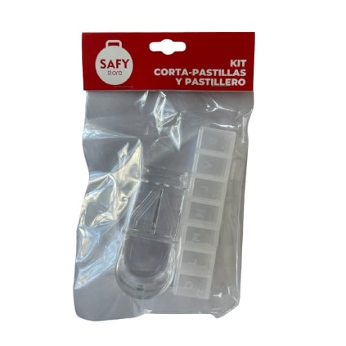 Kit Safy Corta Pastillas Y Pastillero